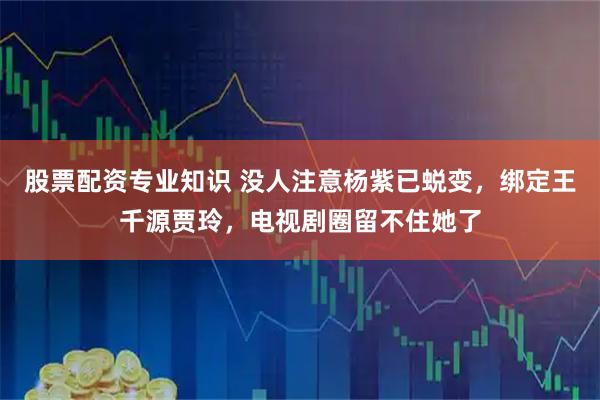 股票配资专业知识 没人注意杨紫已蜕变，绑定王千源贾玲，电视剧圈留不住她了